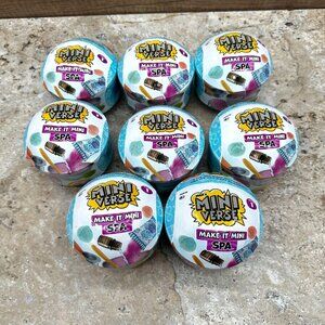 Lot of 8 MGA'S Miniverse Make It Mini Spa Series 1 Mystery Ball New Sealed